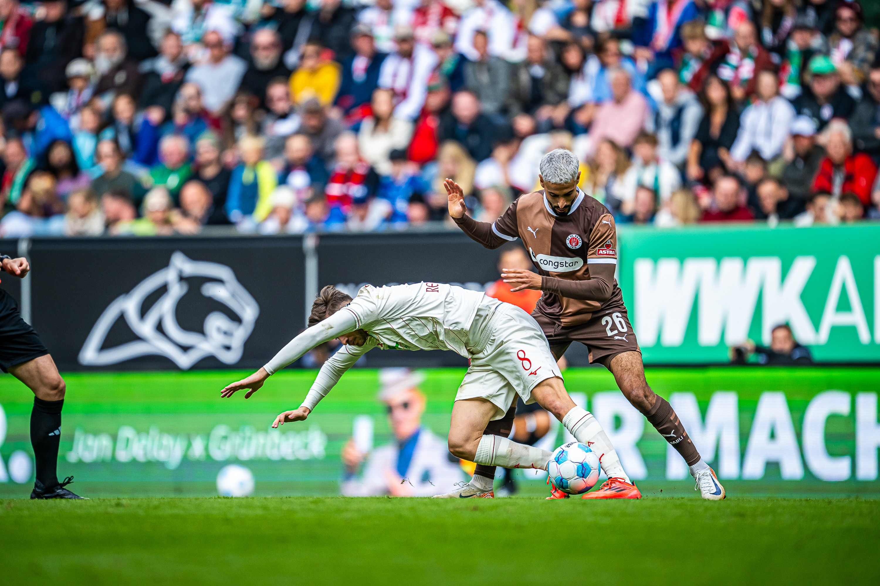 Sportart I Herren I Saison 2024-2025 I Bundesliga I 3. Spieltag I FC Augsburg - FC St. Pauli I 15.09.2024