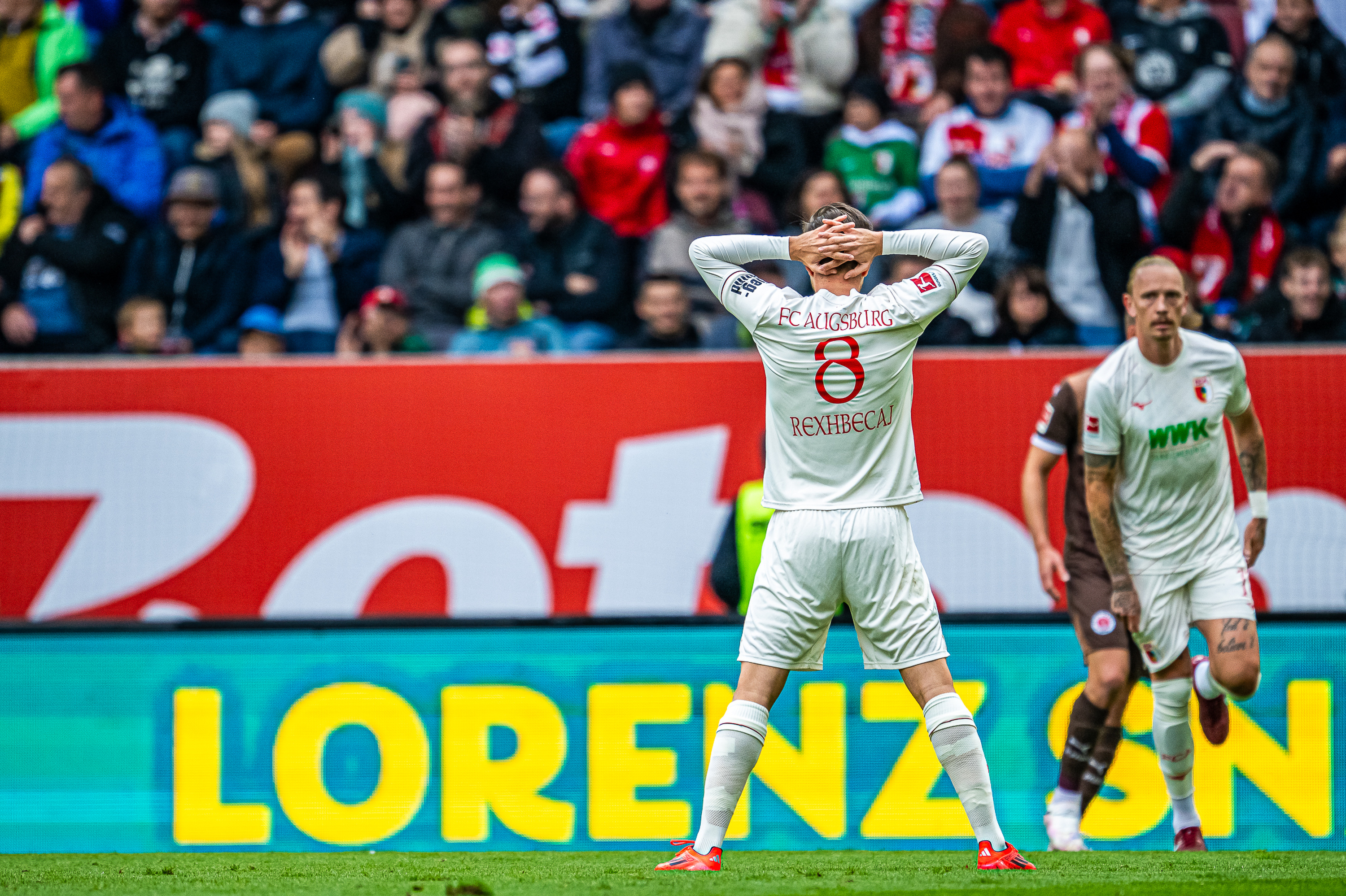 Sportart I Herren I Saison 2024-2025 I Bundesliga I 3. Spieltag I FC Augsburg - FC St. Pauli I 15.09.2024