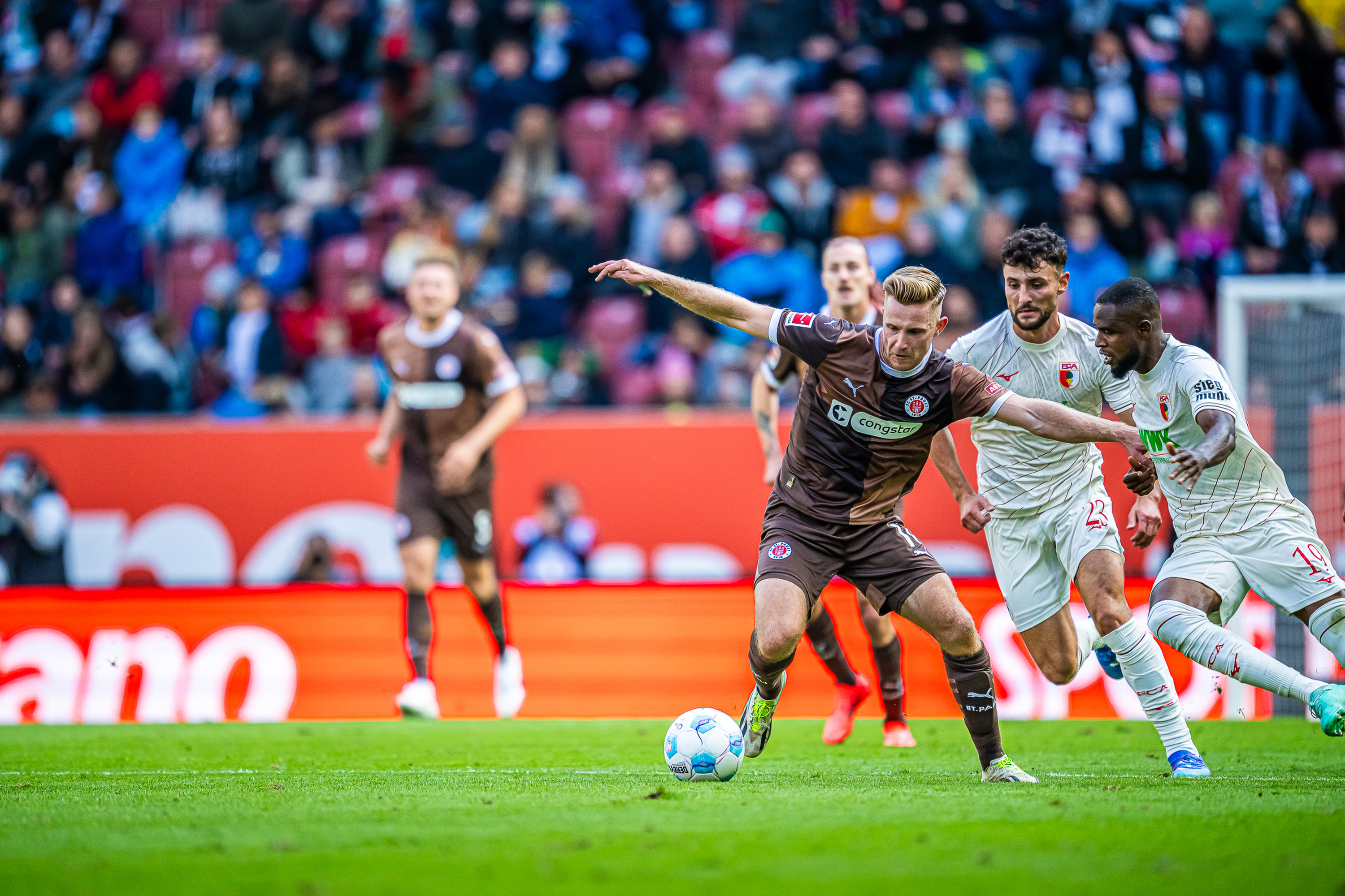 Sportart I Herren I Saison 2024-2025 I Bundesliga I 3. Spieltag I FC Augsburg - FC St. Pauli I 15.09.2024