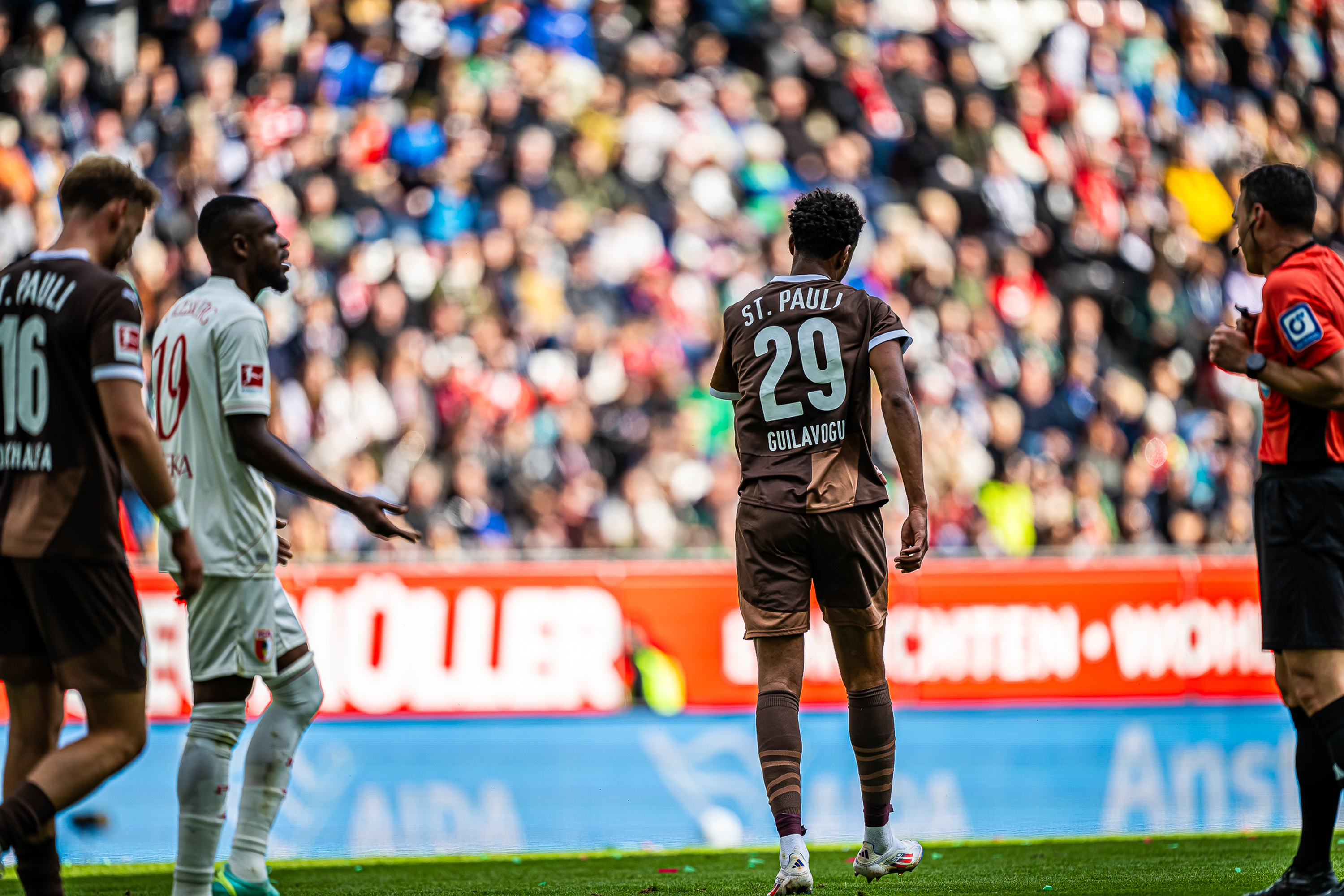 Sportart I Herren I Saison 2024-2025 I Bundesliga I 3. Spieltag I FC Augsburg - FC St. Pauli I 15.09.2024