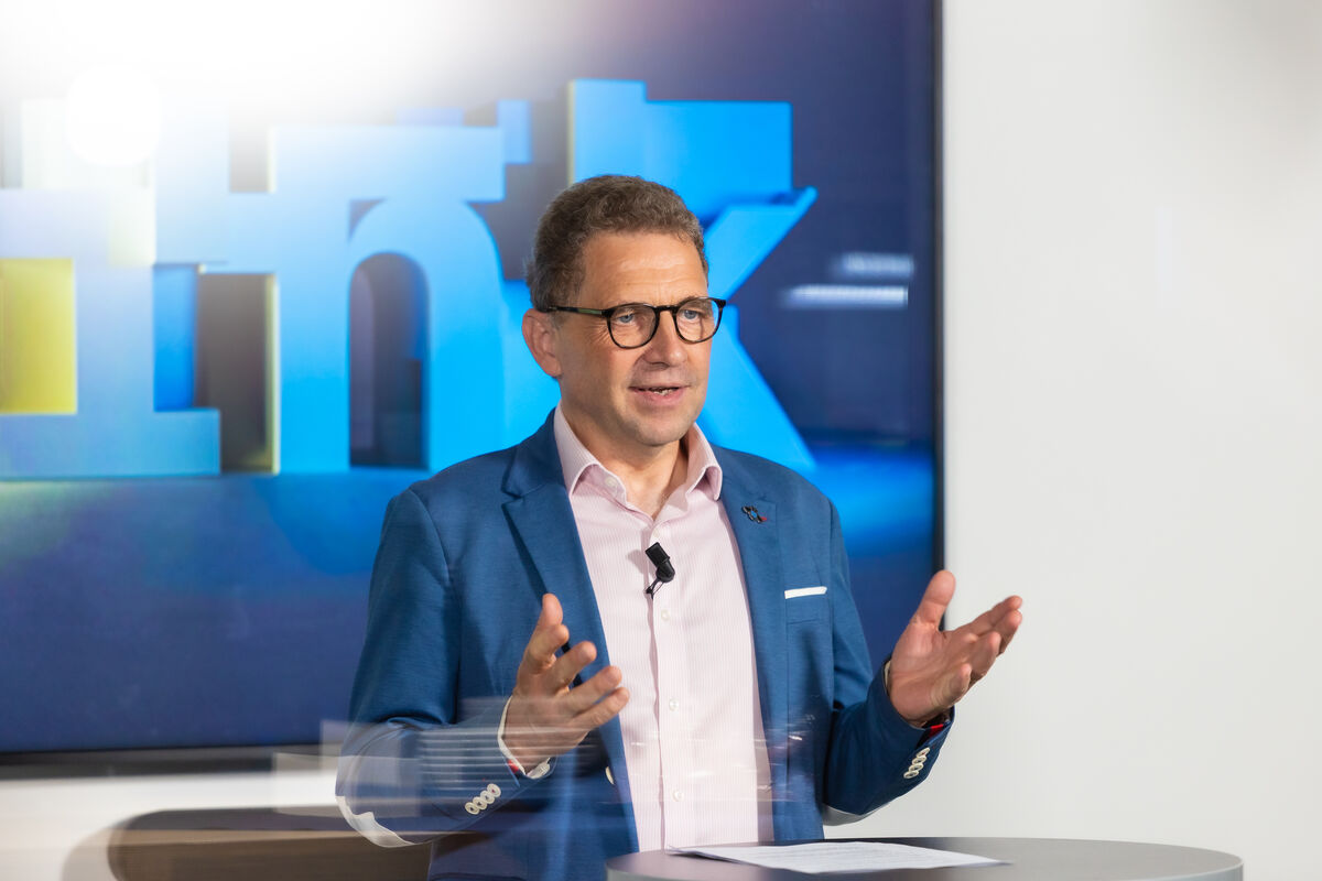 Corporate-Keynote auf der Bühne