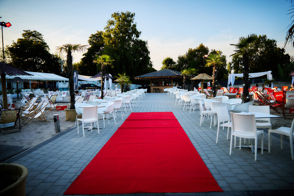 Gast auf dem Red Carpet