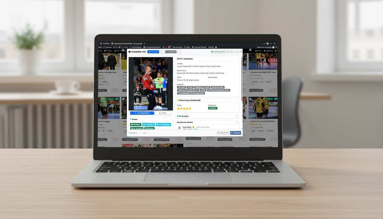 SpeedShot Galerie Detailansicht